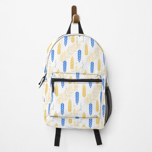 Item preview, Ukrainian wheat bright white pattern designed and sold by RozhmarisArt.