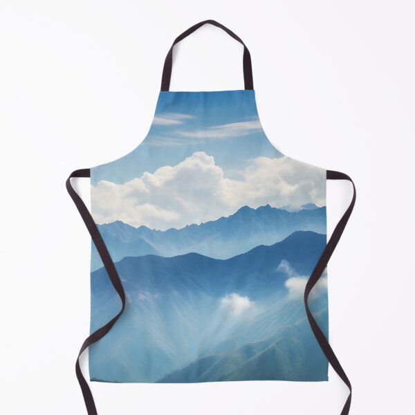 Item preview, Stunning panoramic view of mountain range digital print designed and sold by dcrc.