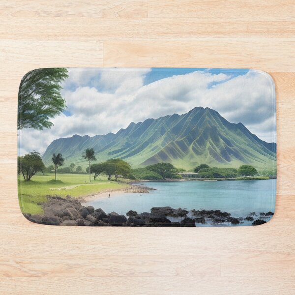 Item preview, Stunning panoramic island view digital print designed and sold by dcrc.