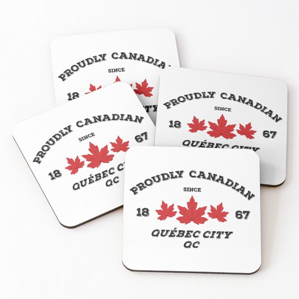 Item preview, Québec City Quebec Proudly Canadian by Tjays on a Cool designed and sold by TJays.