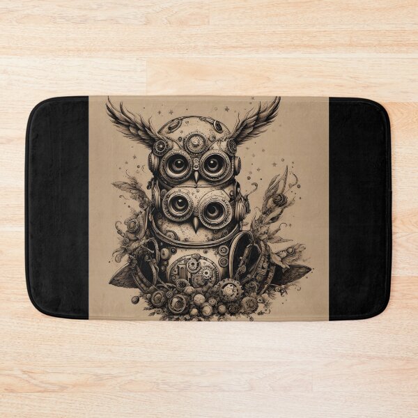 Item preview, Steampunk Astronaut Owl designed and sold by AbsoluteA.