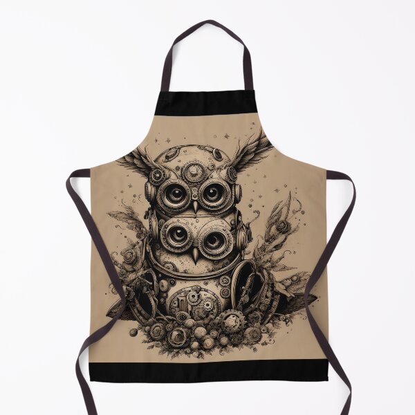 Item preview, Steampunk Astronaut Owl designed and sold by AbsoluteA.