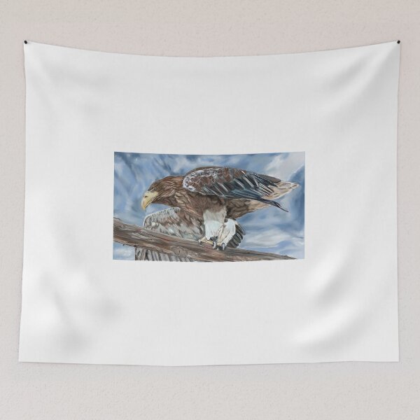 Item preview, White Tailed Eagle - on a branch designed and sold by animal-inspired.