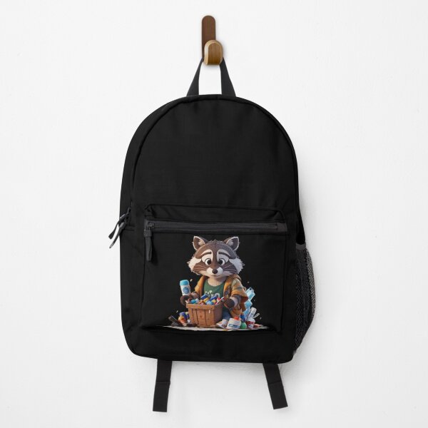 Item preview, Raccoon with a trunk full of junk designed and sold by TrendyPalette.