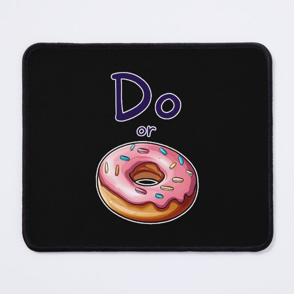 Item preview, Do or Donut Pink Sprinkled Donut designed and sold by OB Print.