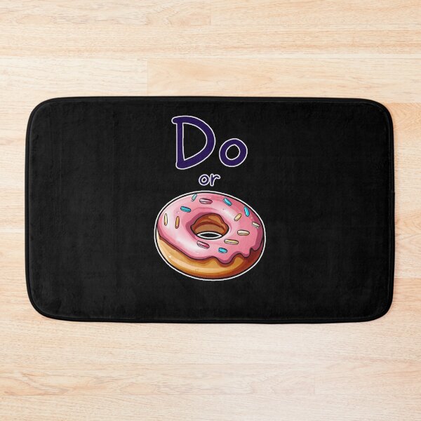 Item preview, Do or Donut Pink Sprinkled Donut designed and sold by OB Print.