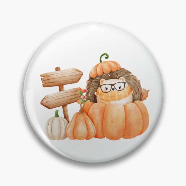 Artikelvorschau, Igel Herbst Herbst Kürbis entworfen und verkauft von Comfy Creations.