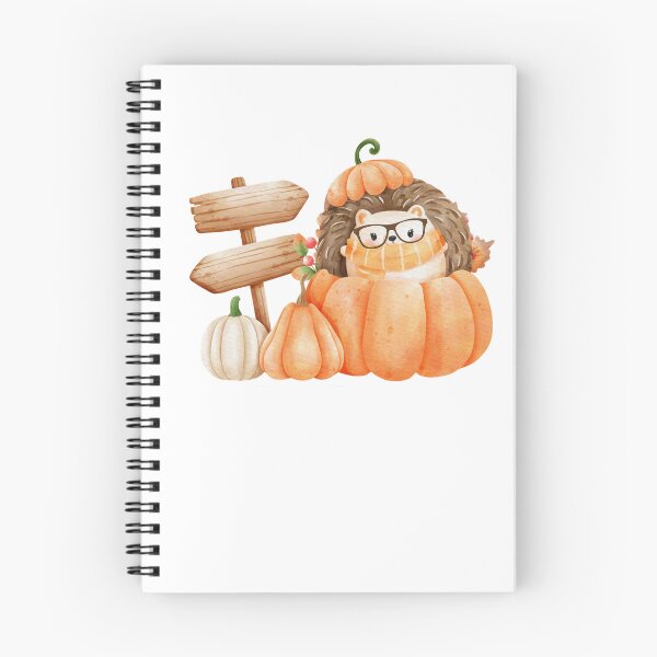 Item preview, Hedgehog Autumn Fall Pumpkin  designed and sold by Comfy Creations.