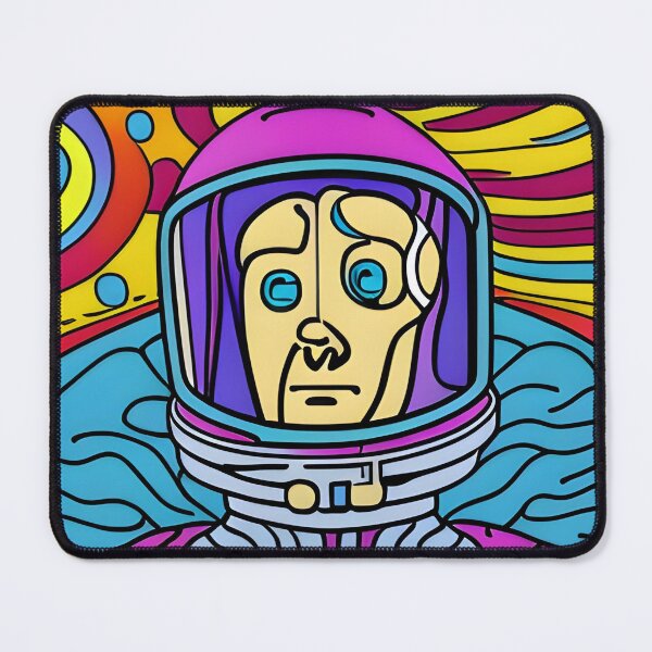 Item preview, Purple Astronaut designed and sold by LaFlamaBlancaD.