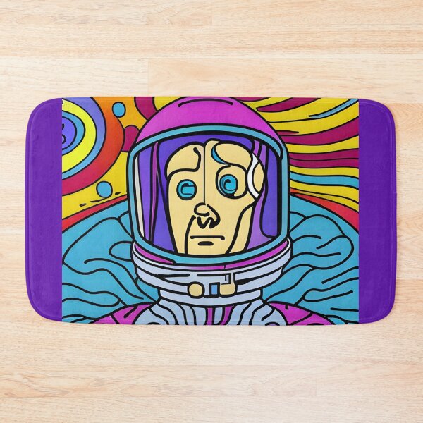 Item preview, Purple Astronaut designed and sold by LaFlamaBlancaD.