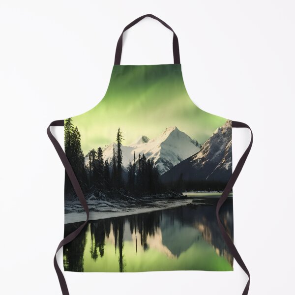 Item preview, Panoramic snowcapped mountain range digital print designed and sold by dcrc.