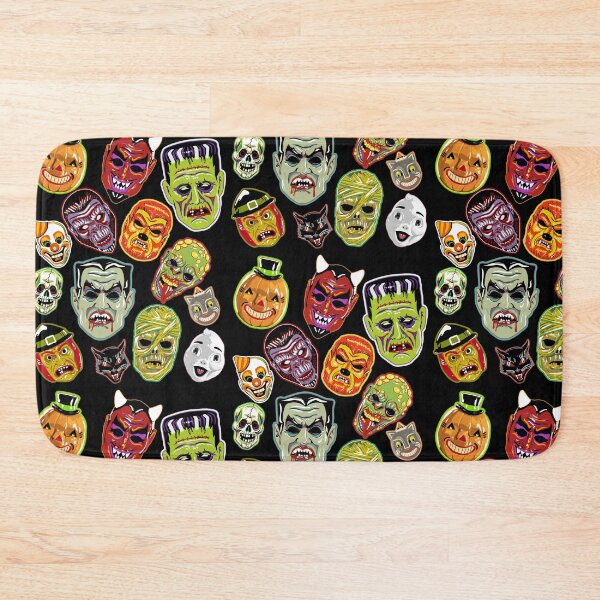 Item preview, Retro Halloween Masks designed and sold by TheBitterEnd.