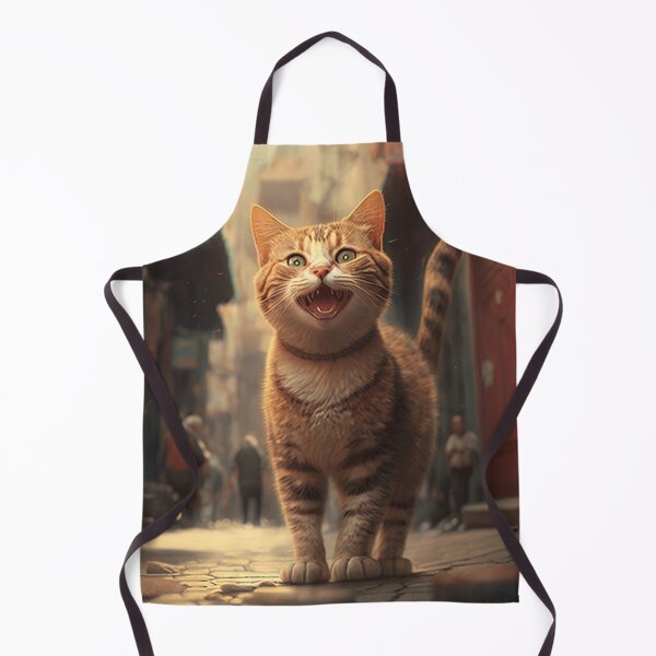 Item preview, Whimsical Cat Acrobat: A Playful Twist designed and sold by InkDazzle.