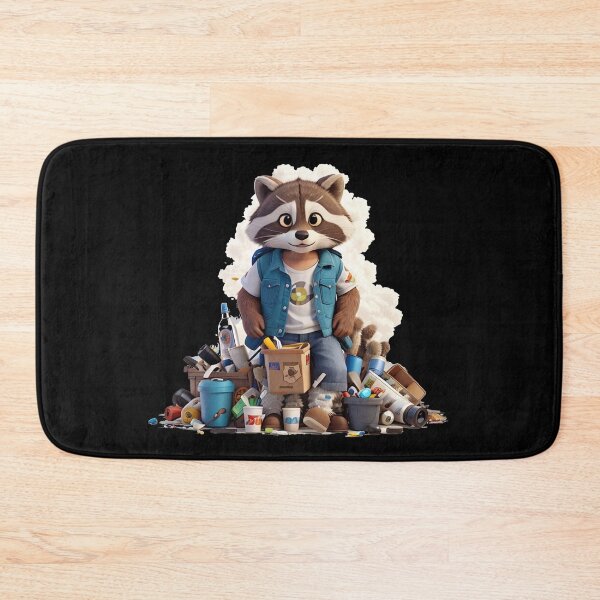 Item preview, Raccoon with a trunk full of junk designed and sold by TrendyPalette.