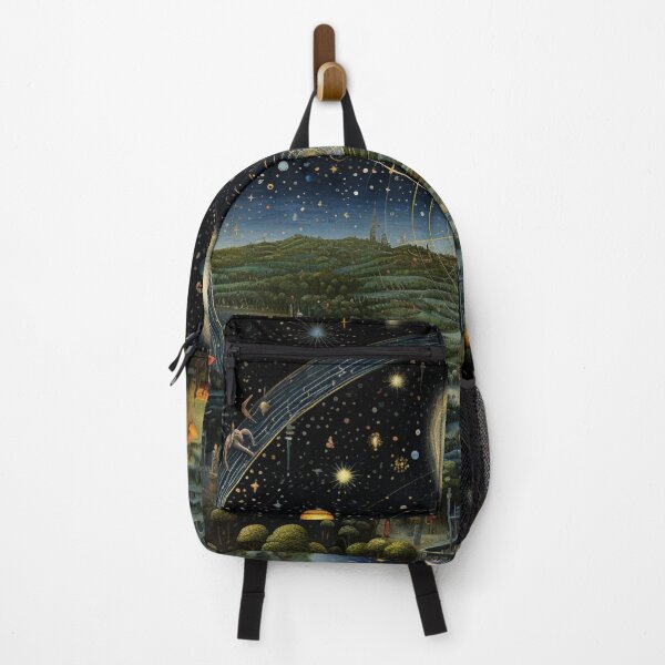 Item preview, Ethereal Dark Planet Space Landscape - Cosmic Art Print designed and sold by JojoArtEvo.