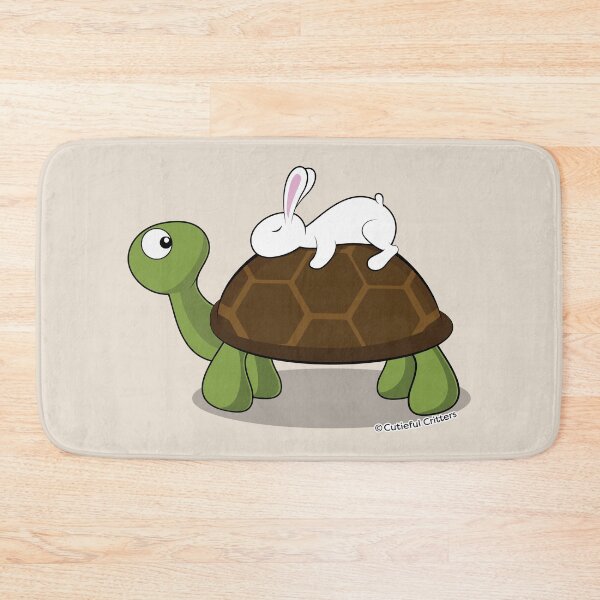Item preview, The Bunny and the Turtle designed and sold by Cutieful Critters.