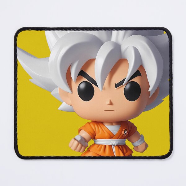 Item preview, Goku Funko Gold Background designed and sold by Crazy4Graphics.