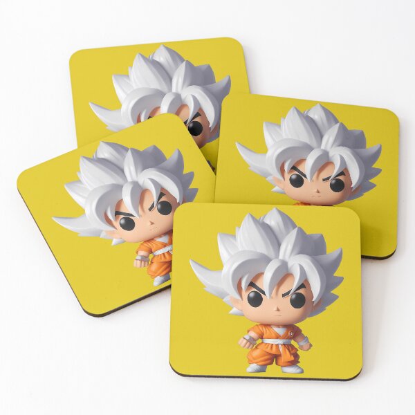 Item preview, Goku Funko Gold Background designed and sold by Crazy4Graphics.
