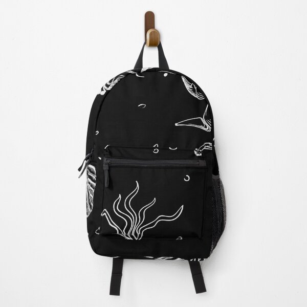 Item preview, Sea creatures in black and white designed and sold by RetroNibylander.