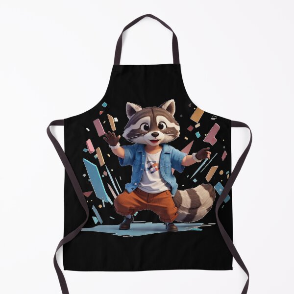 Item preview, Raccoon dancing designed and sold by TrendyPalette.