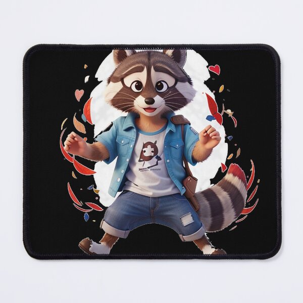 Item preview, Raccoon dancing designed and sold by TrendyPalette.
