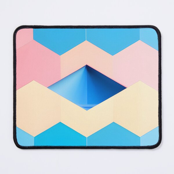Item preview, abstract hexagon cubic designed and sold by itsggdesigns.