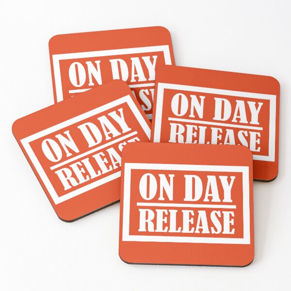 Item preview, On Day Release. Funny Prison Novelty designed and sold by DesignHouse07.