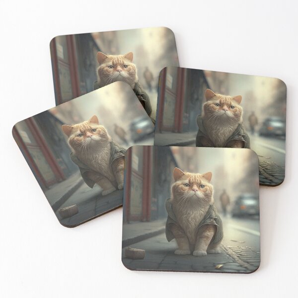 Item preview, Wandering Feline Soul designed and sold by InkDazzle.