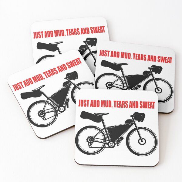 Item preview, Bikepacking - Just Add Mud, Tears and Sweat  designed and sold by Boxkite.