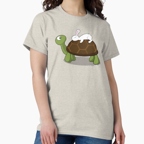 Item preview, The Bunny and the Turtle designed and sold by Cutieful Critters.