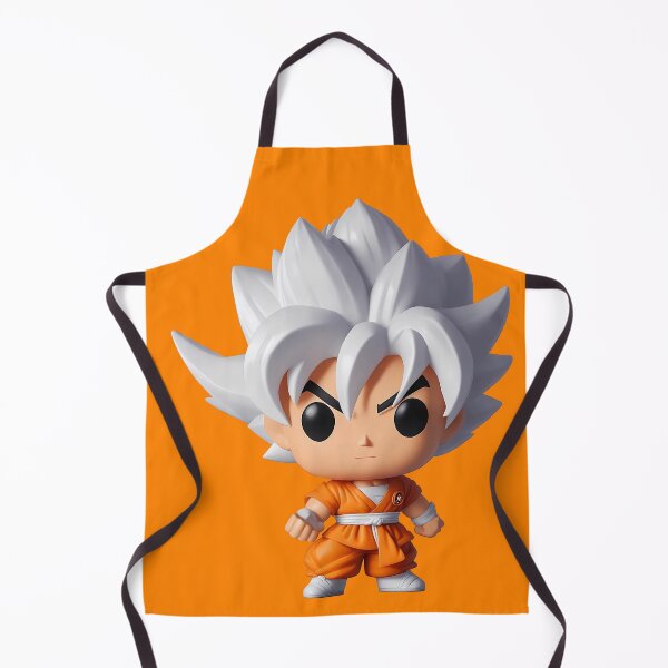 Item preview, Goku Funko Orange Background designed and sold by Crazy4Graphics.