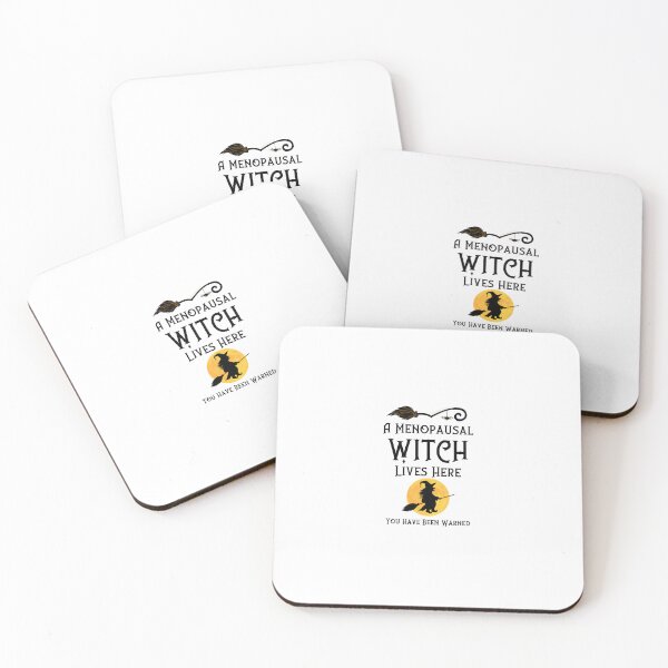 Item preview, A Menopausal Witch Lives Here Flying Witch by Cheeky Witch® designed and sold by cheekywitch.