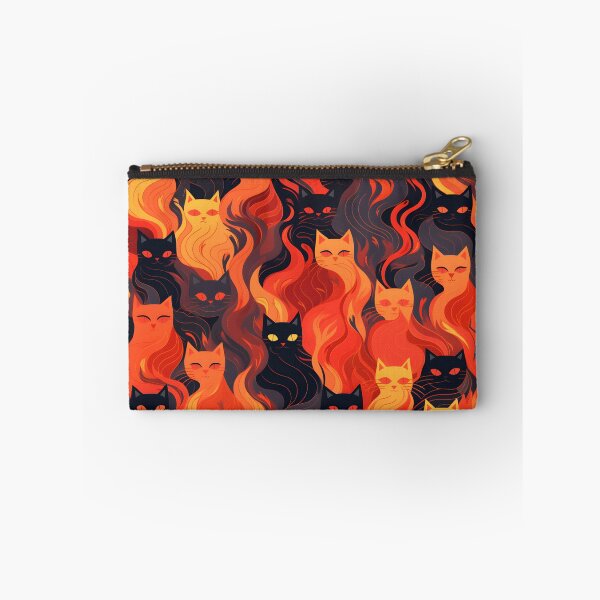 Item preview, Inferno Felines: Fire Cats in Fiery Symphony designed and sold by SweetRepeat.