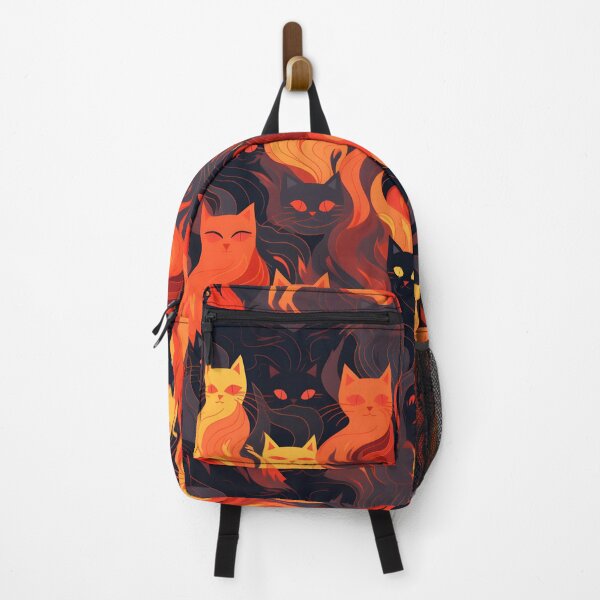 Item preview, Inferno Felines: Fire Cats in Fiery Symphony designed and sold by SweetRepeat.