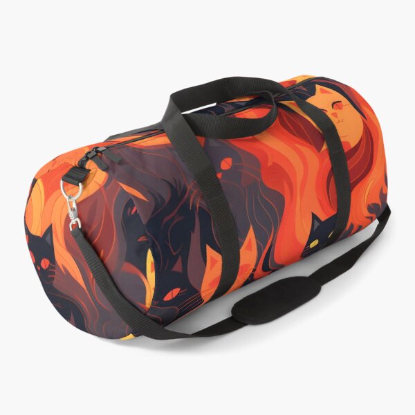 Item preview, Inferno Felines: Fire Cats in Fiery Symphony designed and sold by SweetRepeat.