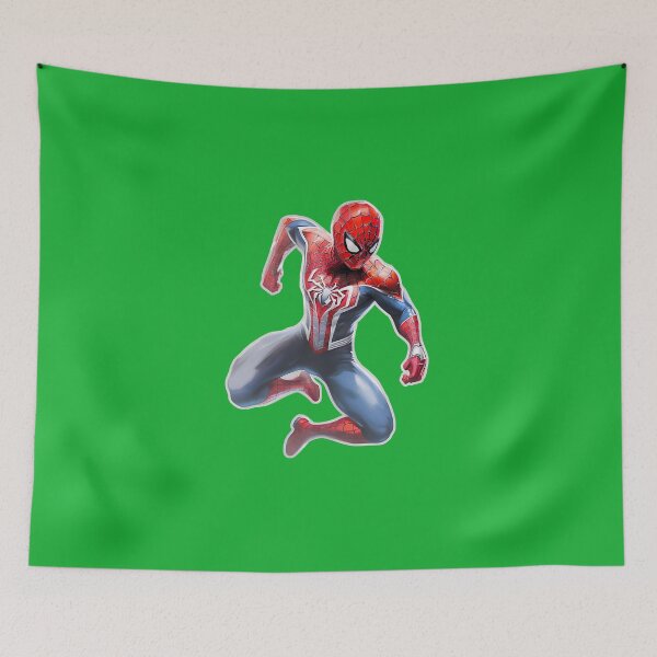 Item preview, Spidey Jump Green Background designed and sold by Crazy4Graphics.