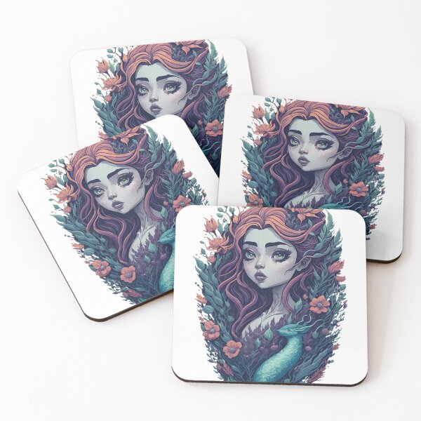 Item preview, Beautiful Mermaid Head Flower designed and sold by posyshinne.