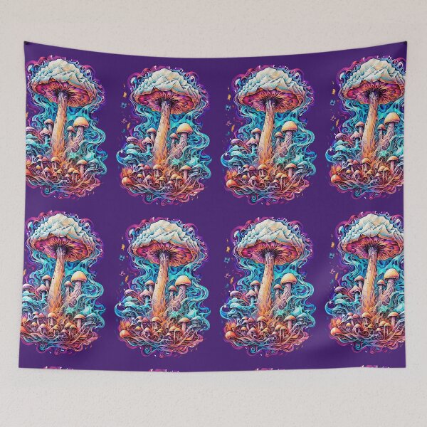 Item preview, Mushroom tek Disco Rave Life One Love, One life designed and sold by wojysmokes.
