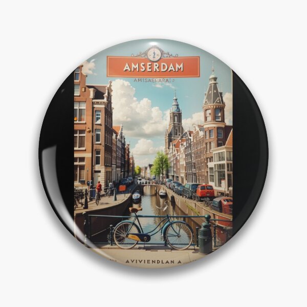 Item preview, Amsterdam Vintage Travel designed and sold by Kuki-shop.