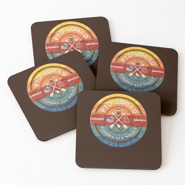 Item preview, PTO Squad Fundraiser Ninjas Caffeinated Adventures designed and sold by Cute & Sassy Custom Gifting Boutiques.