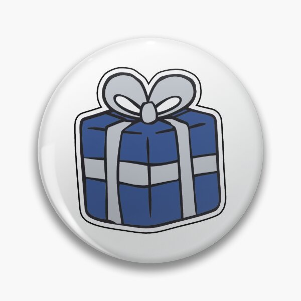 Artikelvorschau, Verpacktes Geschenk in Blau und Silber entworfen und verkauft von JandyDesign.