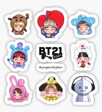 BT21 Drop (sticker sheet edition) Sticker