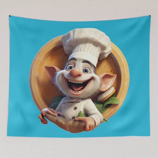 Item preview, Whimsical Ratatouille - Culinary Art Print designed and sold by InkDazzle.