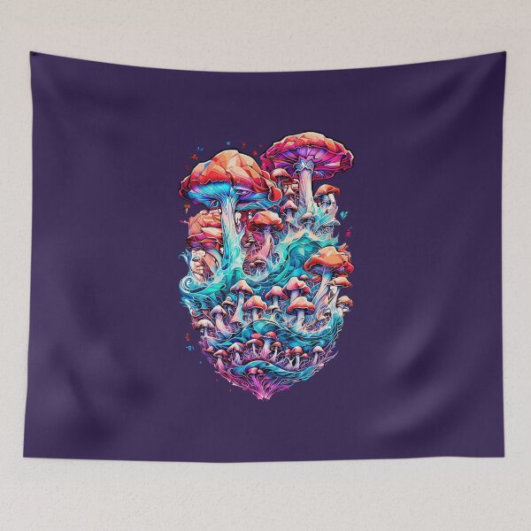Item preview, More Shrooms Power Baby Neon Lights and Water Splash Waves designed and sold by wojysmokes.