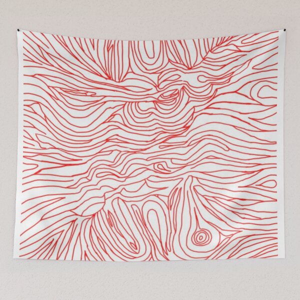 Item preview, White and Red Lines designed and sold by Bizmuth97.