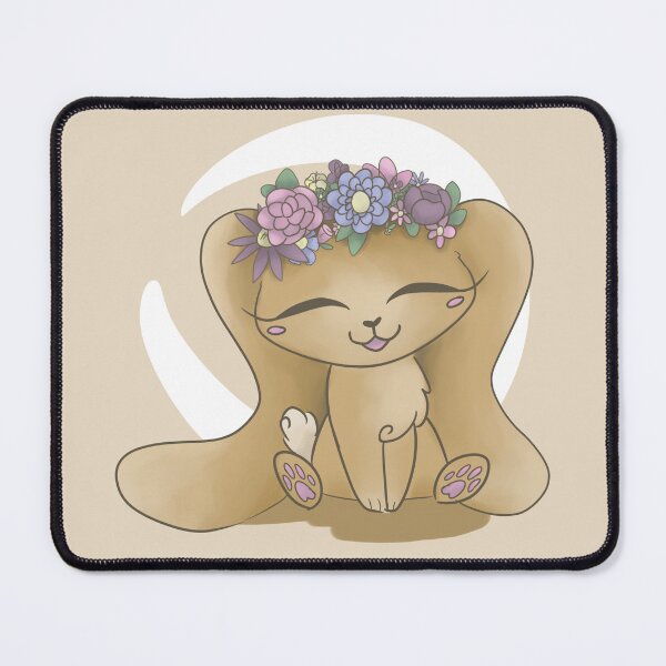 Item preview, Flower crown bunny designed and sold by Jessica K..