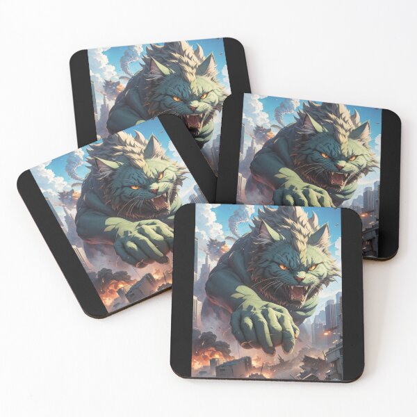 Item preview, Catzilla destroys the city designed and sold by Kuki-shop.