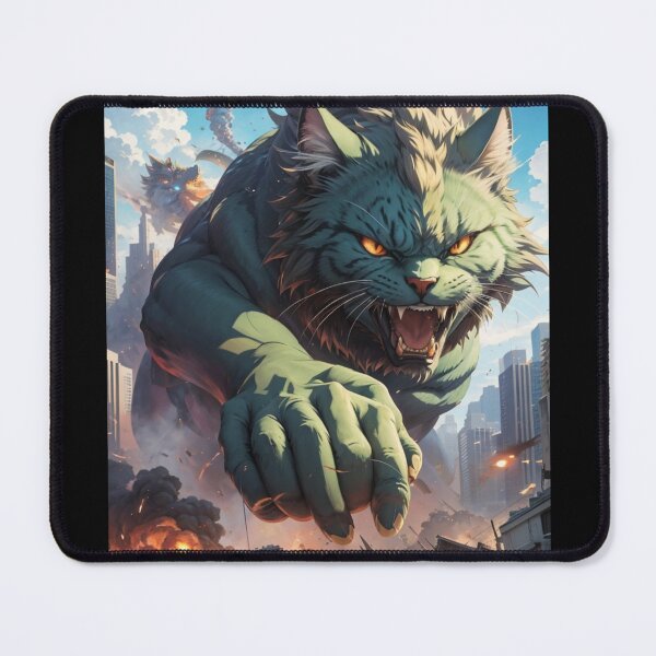 Item preview, Catzilla destroys the city designed and sold by Kuki-shop.