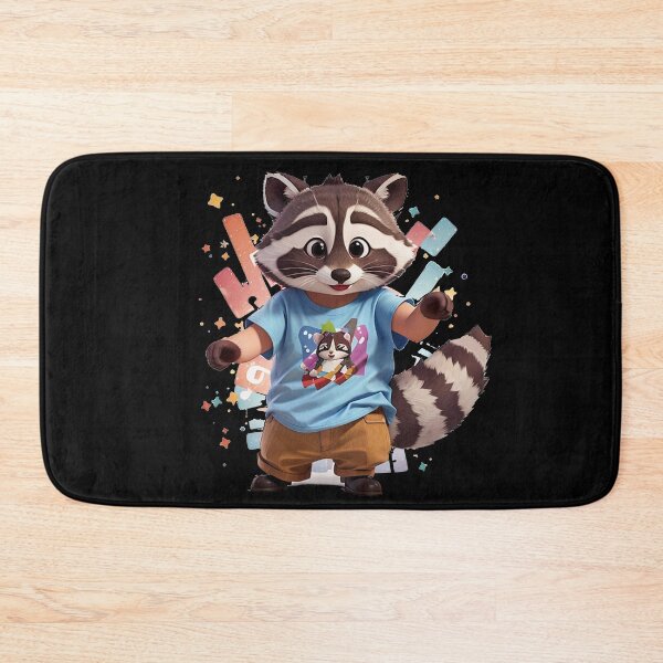 Item preview, Raccoon dancing designed and sold by TrendyPalette.