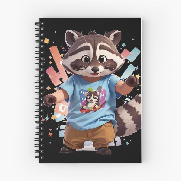 Item preview, Raccoon dancing designed and sold by TrendyPalette.